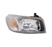 Phares VP662P Phare avant droit côté passager projecteur avant lampe de voiture Noir LHD Compatible avec Ford Transit 2000 2001 2002 2003 2004 2005 2006