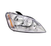 Phares VP767P - Phare droit côté passager - Phare avant de voiture chromé - Compatible avec Ford Focus C-Max 2003 2004 2005 2006 2007