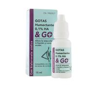 Pharma&ampGo Gouttes hydratantes 0,1%Ha 15ml