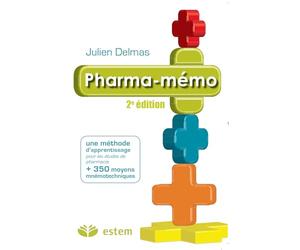Pharma-mémo: Une méthode d'apprentissage + 350 moyens mnémotechniques pour les études de pharmacie