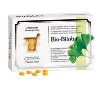 Pharma Nord Bio-Biloba Extrait Ginkgo Biloba Circulation Sanguine + Fonction Cognitive 60 Comprimés