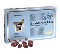 Pharma Nord Bio-Marine Plus Oméga-3 + Vitamine B9 & B12 Cœur/Vue/Cerveau 60 Gélules