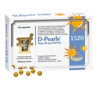 Pharma Nord D-Pearls 1520 Immunité + Os & Dents 80 Capsules