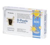 Pharma Nord D-Pearls 800 | vitamine D Immunité + Os & dents Capsule(S) 40 pc(s)