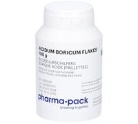 Pharma-Pack Paillettes d'Acide Borique Poudre 100 g