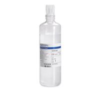 Pharma[+] Solution physiologique 500 ML Bouteille pour arrosage et boîte médicale Prêt à l'emploi Mallette