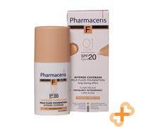 Pharmaceris F Intense Couverture Durable Fluide Base 01 Ivoire SPF20 30ml