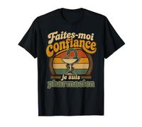 Pharmacien Pharmacie Santé Retro Vintage T-Shirt