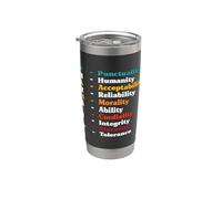 Pharmacien Ponctualité Humanité Médecine Technicien Pharmacie Gobelet isotherme en acier inoxydable double paroi