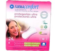 Pharmaconfort ultra-thin 100% cotton clip protector 24 pcs
