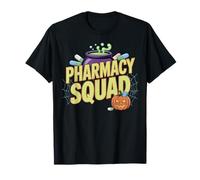 Pharmacy Squad Chaudron Vert Citrouille Halloween T-Shirt