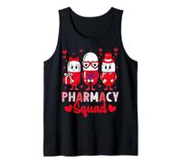 Pharmacy Squad Funny Valentine's Day Pharmacist Technician Débardeur