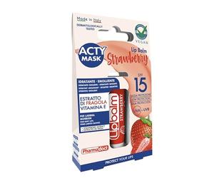 Pharmadoct - FRAISE Stick à Lèvres avec extraits vegetaux 1pc - 5,7ml,