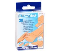 Pharmadoct Pansements classiques, 6 tailles assorties - 1 boîte de 30 pièces