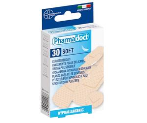 Pharmadoct Pansements hypoallergéniques, 5 tailles assorties - 12 boîtes de 30 pièces