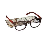 pharmaGLASSES® Lunettes de lecture ronde Brun - Orange +2.50 1 pc(s)