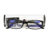 pharmaGLASSES® VISIONBLUE PC02 Brun +1.00 Lunettes 1 pc(s)