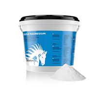 PharmaHorse Triple Magnesium | Citrate de magnésium, Malate de magnésium, Lactate de magnésium | Souplesse des Muscles | pour Cheval | Exempt d'éléments dopants | 1000 grammes