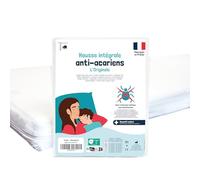 PharmaHousse - Housse Anti-acariens intégrale pour Matelas - Dispositif médical - Garantie 10 Ans - Housse barrière sans Traitement ni plastification - Fabriquée en France