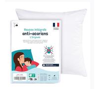 PharmaHousse - Housse Anti-acariens intégrale pour Oreiller - Dispositif médical - Garantie 10 Ans - Housse barrière sans Traitement ni plastification - Fabriquée en France
