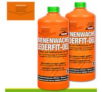 Pharmakas Horse Fitform 2X 1L Cire D'Abeille Huile Pour Cuir Gants Veste Selle