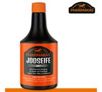 Pharmakas Jodseife Akut 500 ML Cheval Plaie Désinfection Tache Strahlfäule