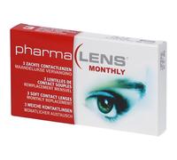 pharmaLENS® MONTHLY Lentilles mensuelles -0.75 De Contact 3 pc(s)