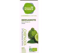 Pharmascience bergamote bio huile essentielle 10ml