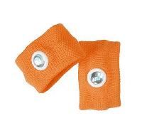 Pharmavoyage Paire de Bracelets Anti-nausées Orange Taille S
