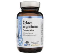 Pharmovit Organic Iron (Iron Fumarate) - 60 capsules