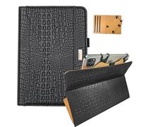 PHARRI Étui Universel Rotatif à 360 degrés pour Tablette Android de 10 Pouces, 10 Pouces, 11 Pouces, Tablette Universelle Housse de Protection pour iPad, Samsung, ASUS, Acer, Google, Noir