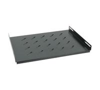 Phasak - Bandeja fija 1U para rack 600mm de fondo externo - negra