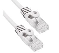 Phasak Câble UTP Cat.6 Ethernet 24 AWG pour Internet Connexion LAN Via RJ45. Gris Gris 1.50 m