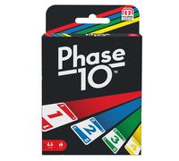 Mattel – Jeu de cartes – Phase 10 – 2 à 6 joueurs – 7 ans et +