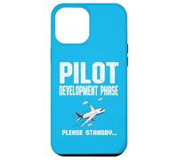 Phase de développement Pilote Funny Future Aviator Captain Coque pour iPhone 12 Pro Max