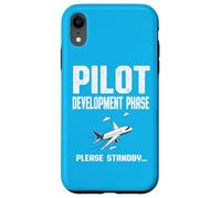 Phase de développement Pilote Funny Future Aviator Captain Coque pour iPhone XR