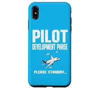 Phase de développement Pilote Funny Future Aviator Captain Coque pour iPhone XS Max