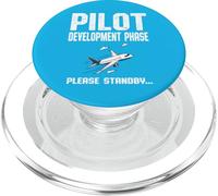 Phase de développement Pilote Funny Future Aviator Captain PopSockets PopGrip pour MagSafe