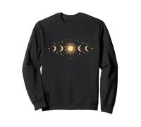 Phase du Soleil et de la Lune Corps Céleste Harmonie Journey Sweatshirt