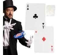 Phase Shift Card Cheats Magiques Cartes Magiques - Accessoires Magiques Carte OVNI Mentalisme Magie De Scène - Carte De Jeu Volant Flottant Réutilisable Pour Bar, Réunions De Famille