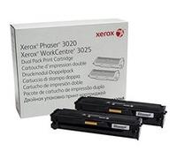 Phaser 3020 workcentre 3025 cartouche dimpression dwupak 2x1500 stron xerox 106r03048