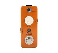 Phaser Analog MPH1 pédale d’effet monobloc orange, circuit analogique 2 modes Vintage & Modern - son chaud et profond, robuste métal, idéale pour guitare électrique