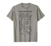 Phases de la Lune des Amateurs de Pizza : Un Chef astronomique et gastronomique Amusant T-Shirt