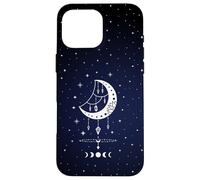 Phases de la Lune Harmonie Géométrie Sacrée Astrologie Coque pour iPhone 16 Pro Max