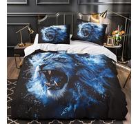 Phases de la Lune Housse de Couette Imprimé en 3D Douce Résistante Astrologie mystique Parure de Lit Microfibre Hypoallergique Fermeture Éclair avec d'oreiller for Filles Ado Super king（260x220cm）