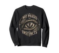 Phases de Lune hurlantes du Loup de Therian Sweatshirt