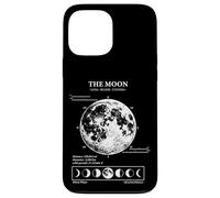 Phases lunaires Astronomie Diagramme Science Vintage Coque pour iPhone 13 Pro Max