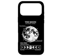 Phases lunaires Astronomie Diagramme Science Vintage Coque pour iPhone 17 Pro Max