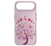 Phases Moon Pink Tree of Life Phases De La Lune Arbre De Vie Coque pour iPhone Air