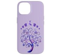 Phases Moon & Tree of Life Phases De La Lune Arbre De Vie Coque pour iPhone 14